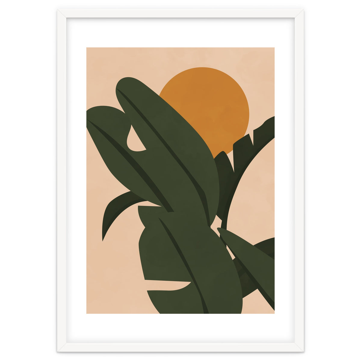 Banana Leaves Boho Style