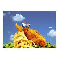 Any one for "fish n chips". (Print Only)