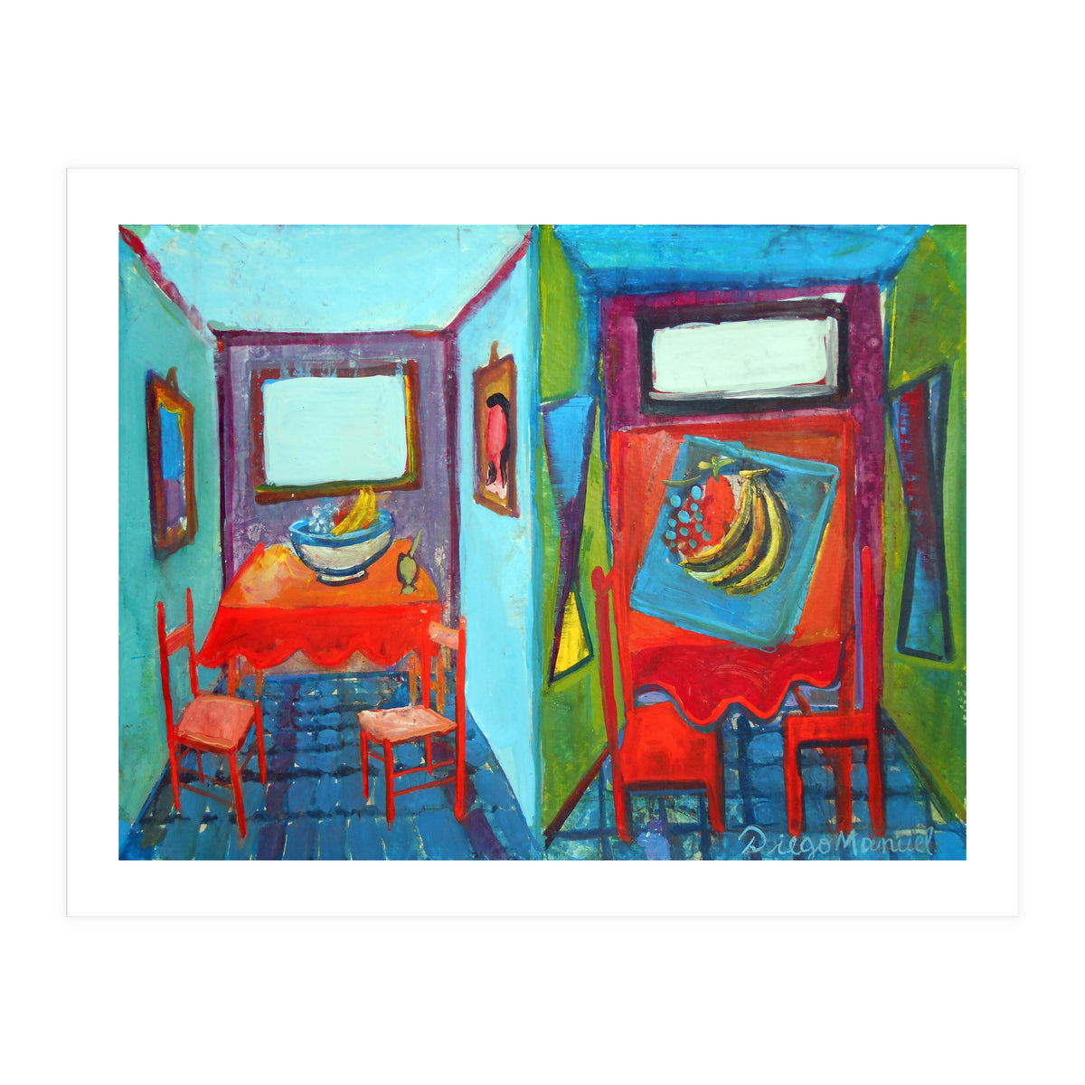 Normal Y Cubista (Print Only)