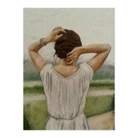 Woman In White (Print Only)