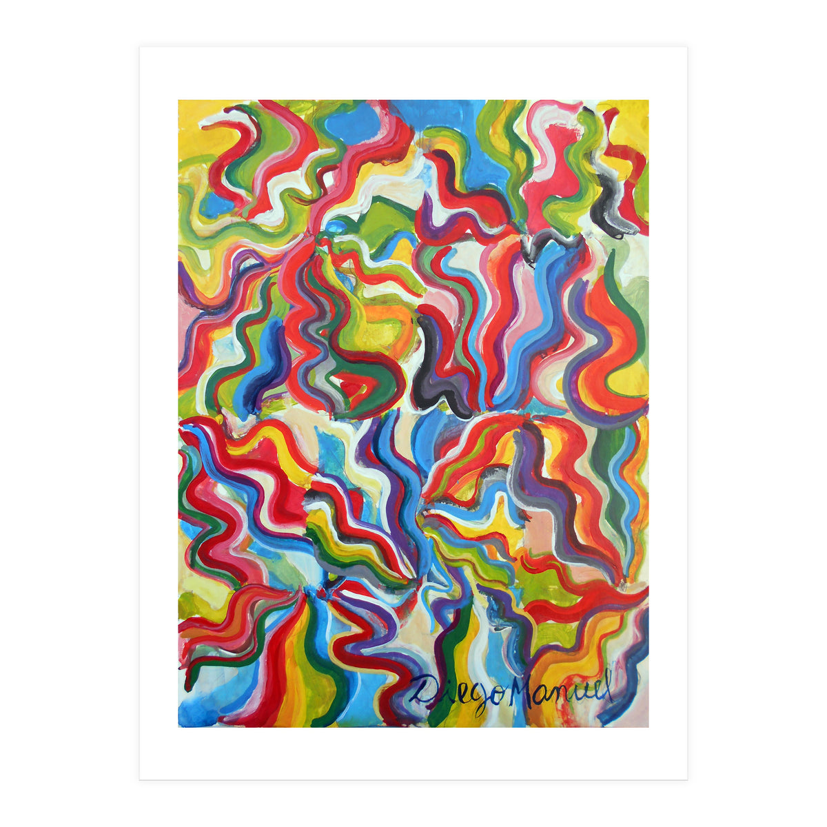 Ondas Cromaticas 2 (Print Only)