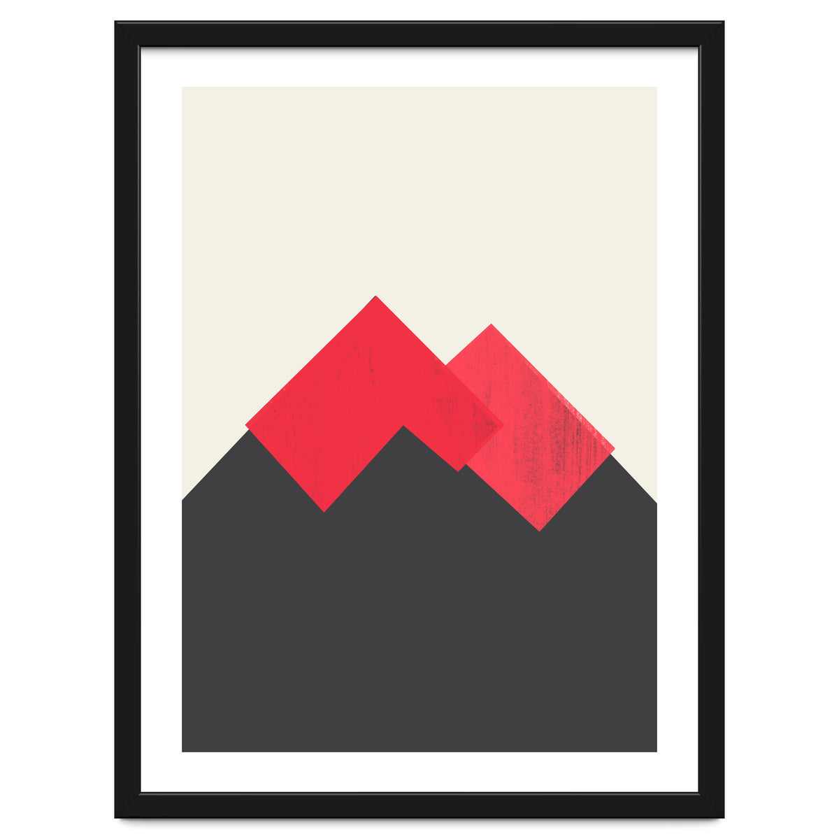 Pastel Mountains II Volcano