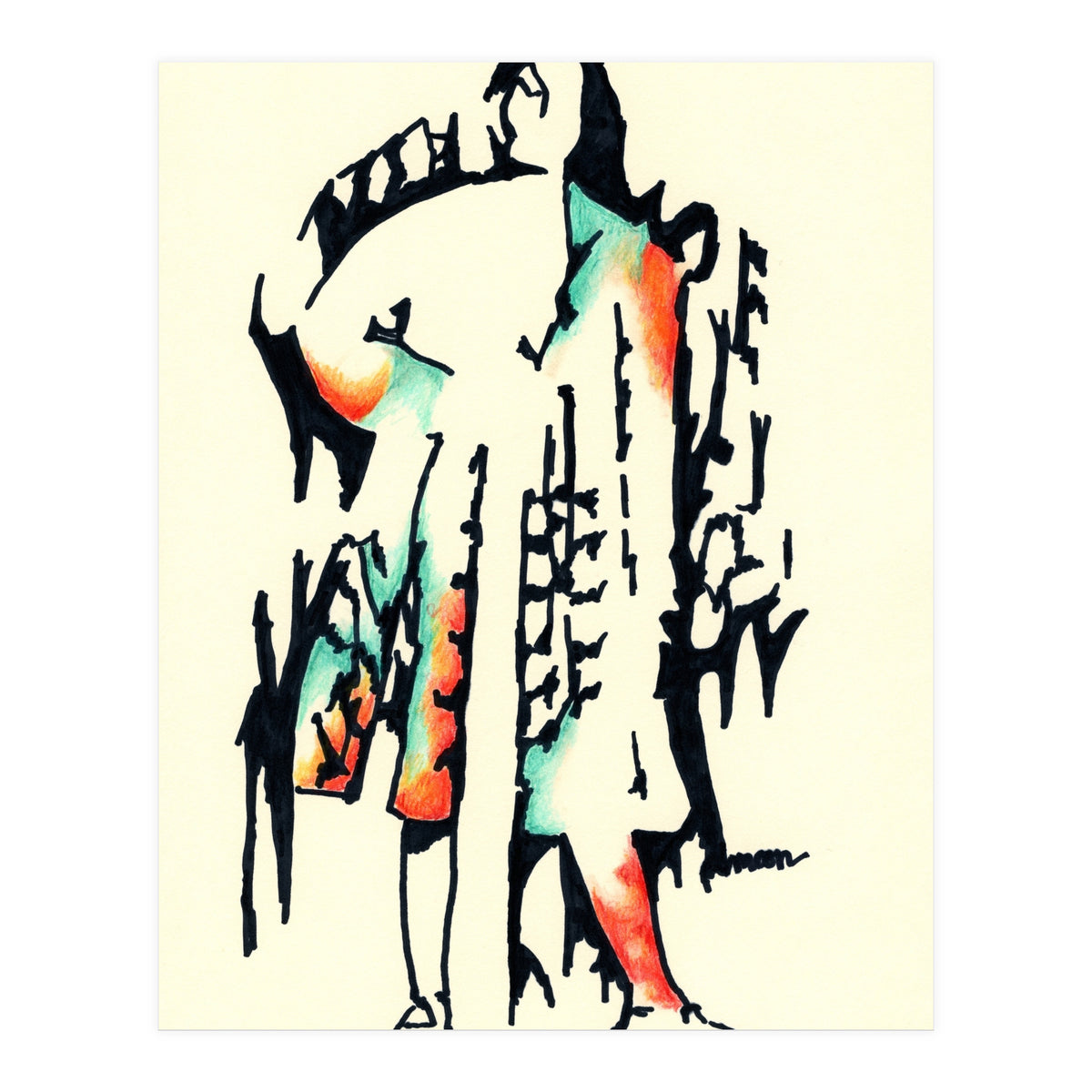 Turn to the left (Print Only)