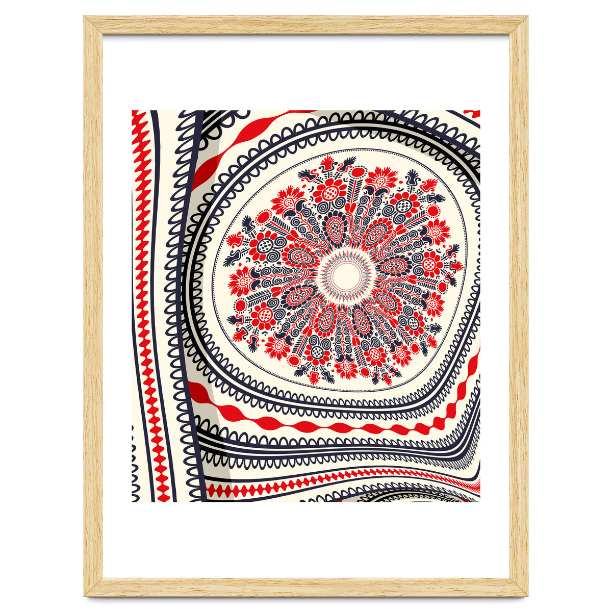 Romanian embroidery background 9