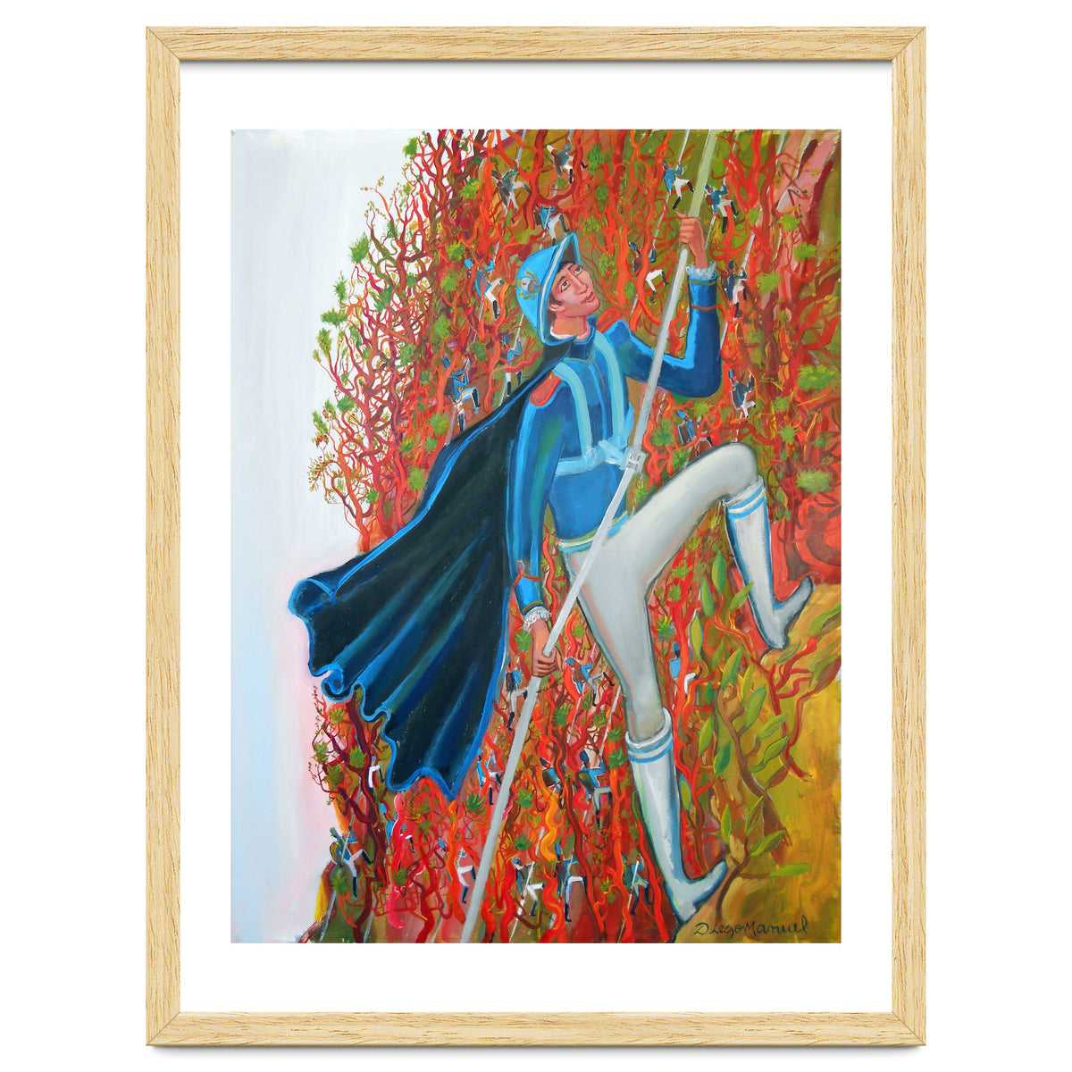 San Martin Cruzando Los Andes