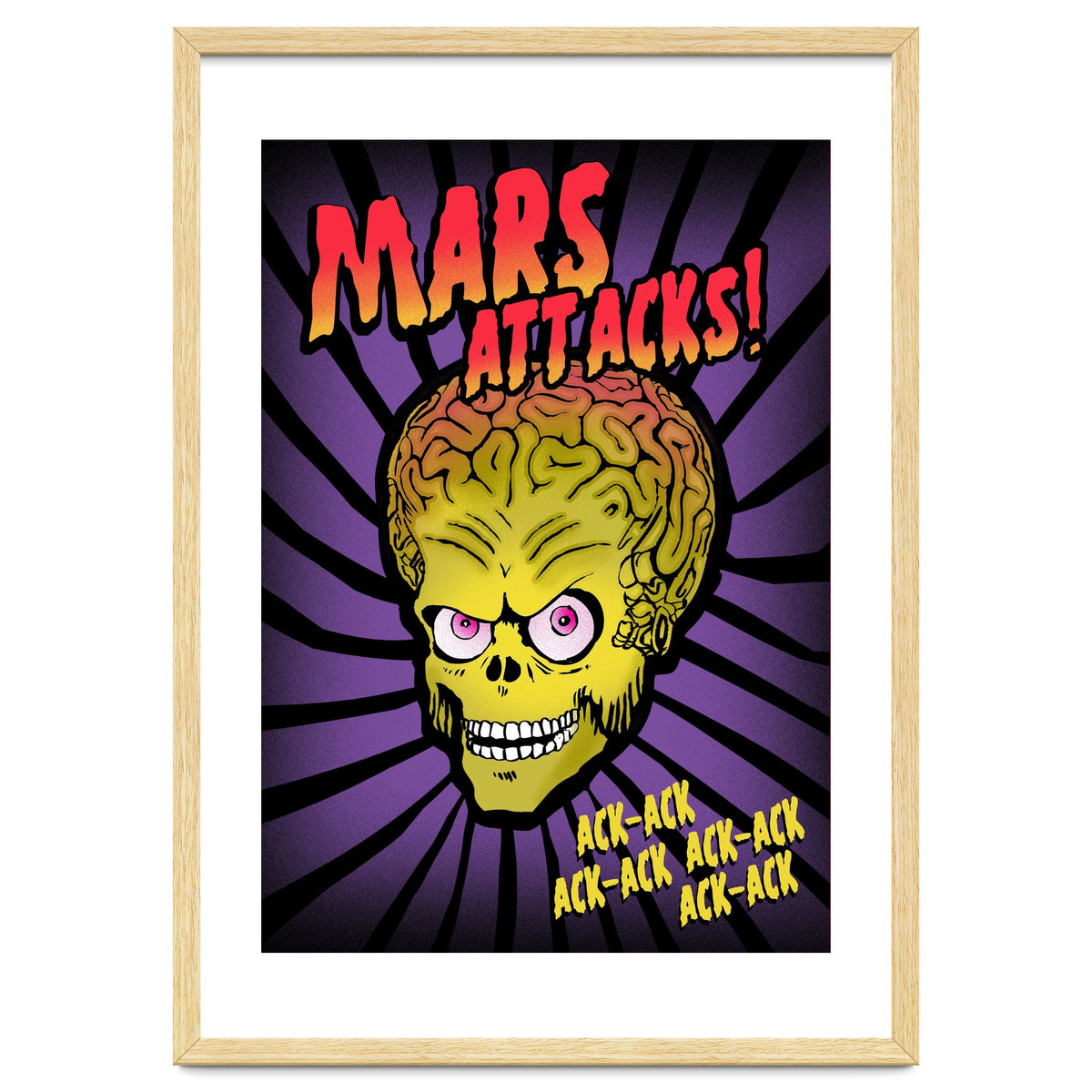 Mars Attacks movie poster
