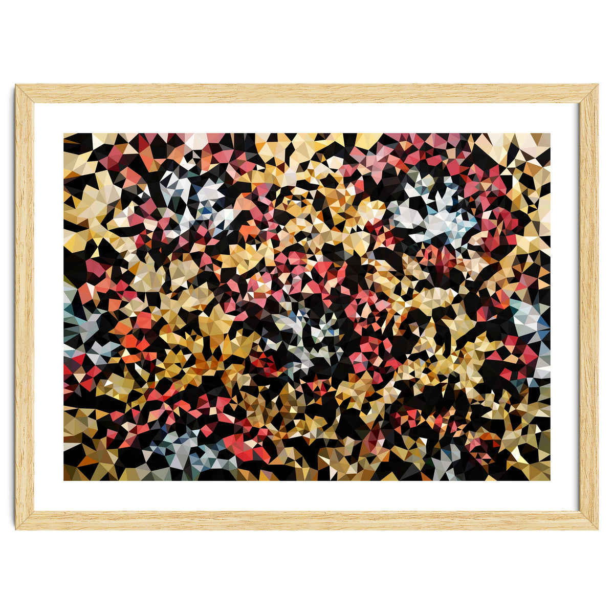 Floral Gold Geometric