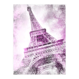 PARIS Watercolor Eiffel Tower | pink (Print Only) thumbnail