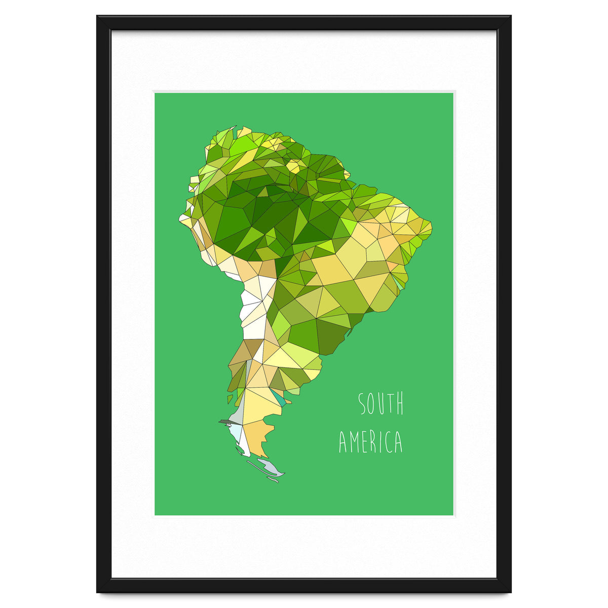 SOUTH AMERICA – Green