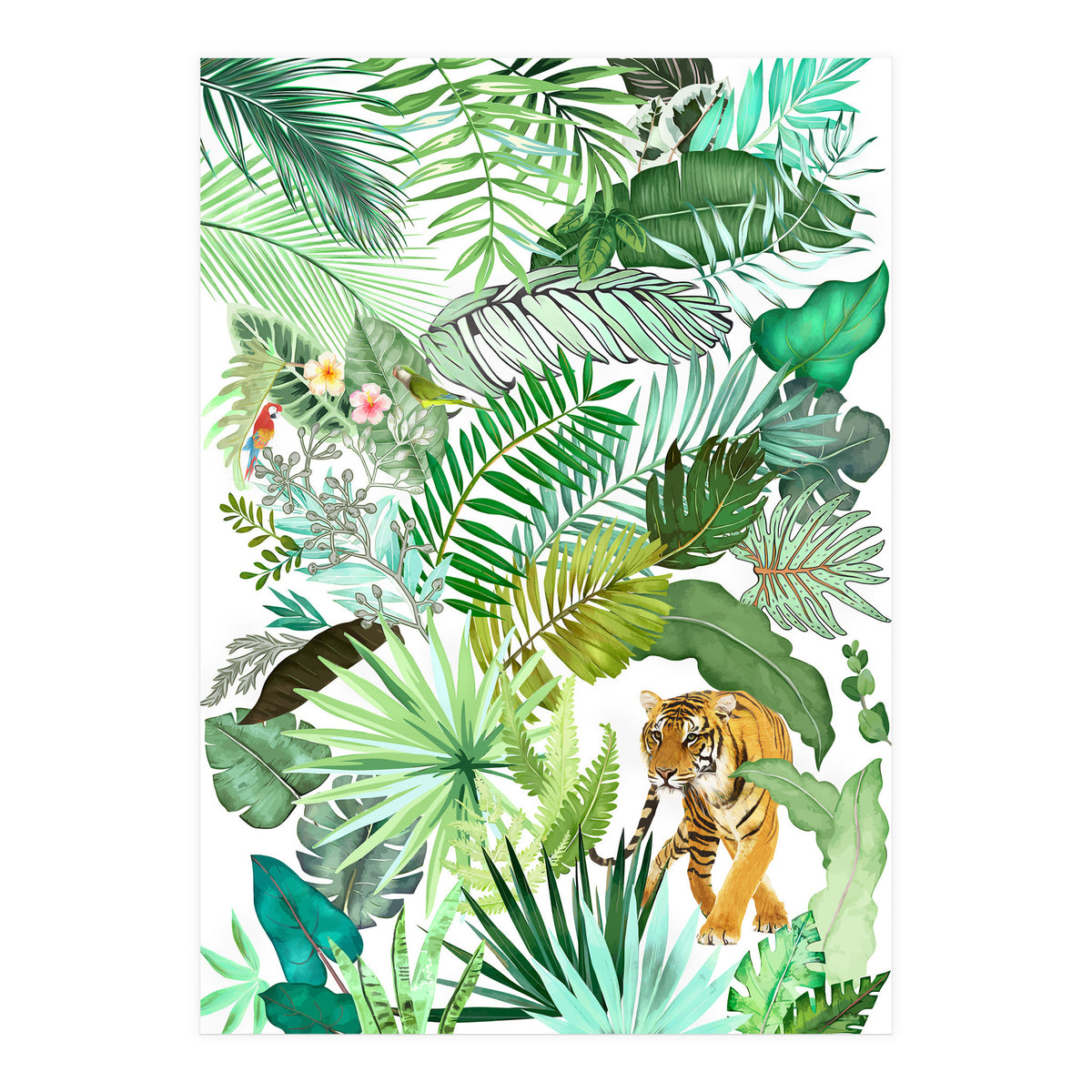 Jungle Tiger 04 (Print Only)