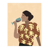 Mid Century Modern Woman (Print Only) thumbnail