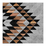 Urban Tribal Pattern No.10 - Concrete and Wood (Print Only) thumbnail