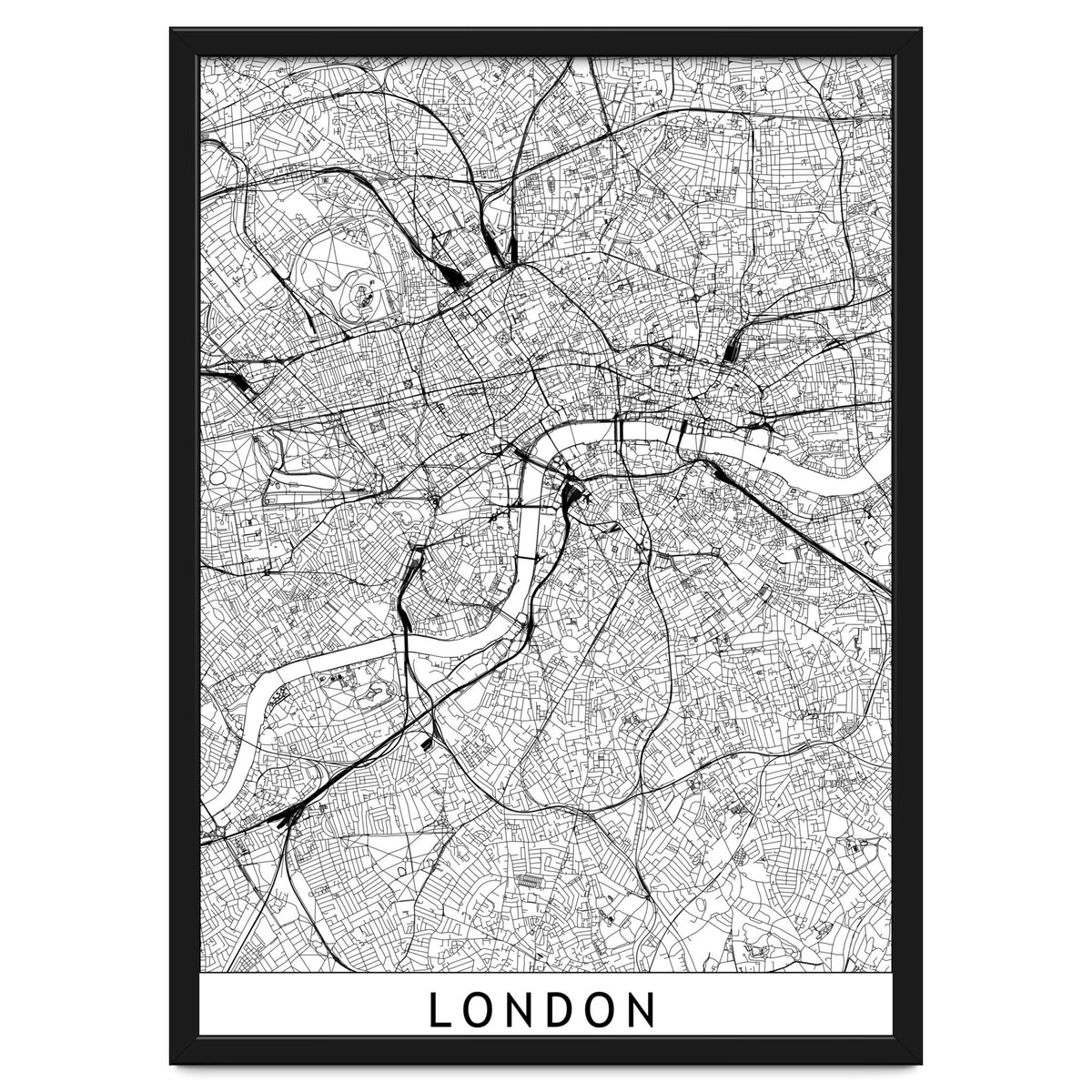 London White Map