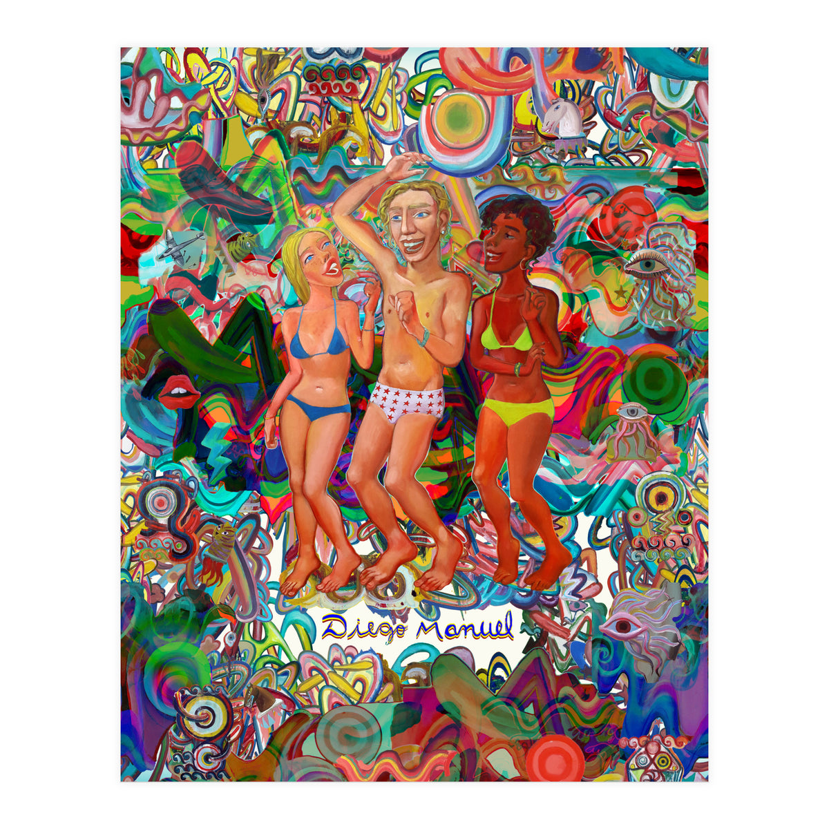 Graffitis 2021 Tapiz 93 (Print Only)