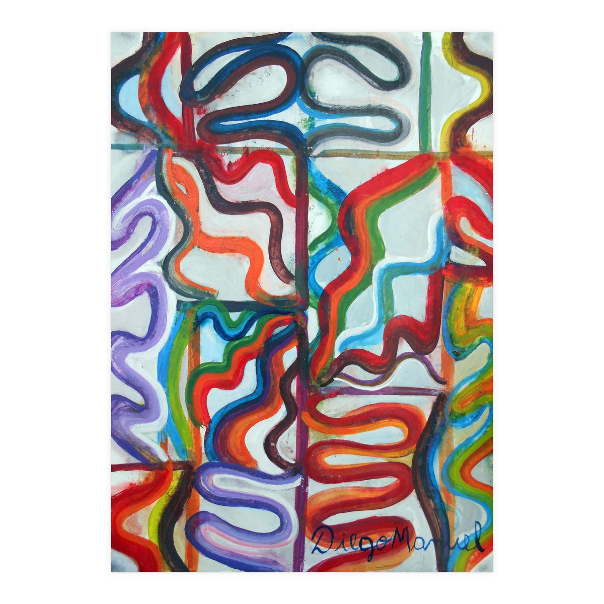 Ondas Cromaticas 4 (Print Only)