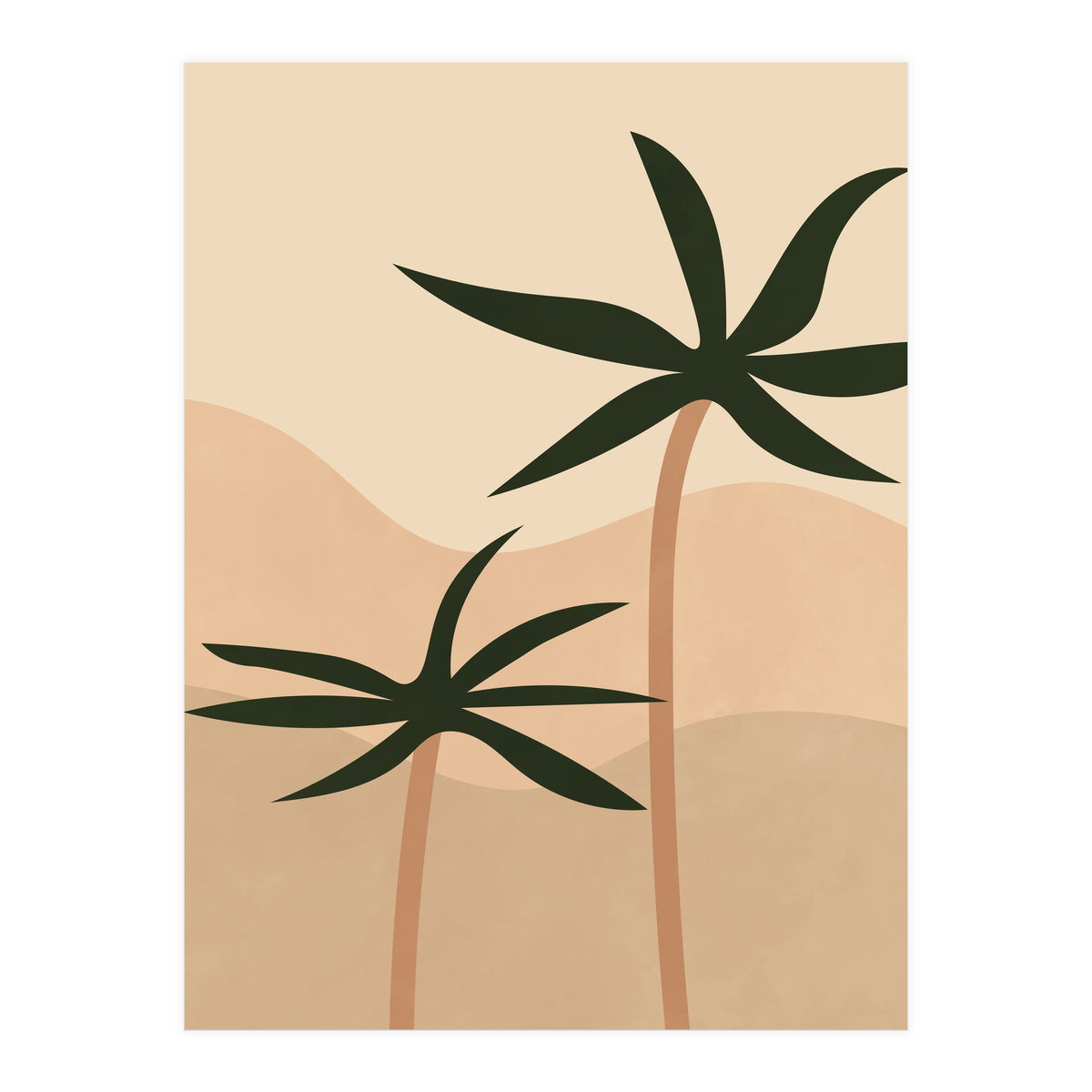 Bohemian Style Palm Spring (Print Only)