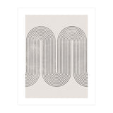 Mid-Century Modern No.28 - Woodblock Print (Print Only) thumbnail