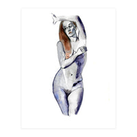 Untitled #10 - Standing Nude (Print Only)