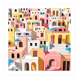 Pastel Cityscape (Print Only) thumbnail