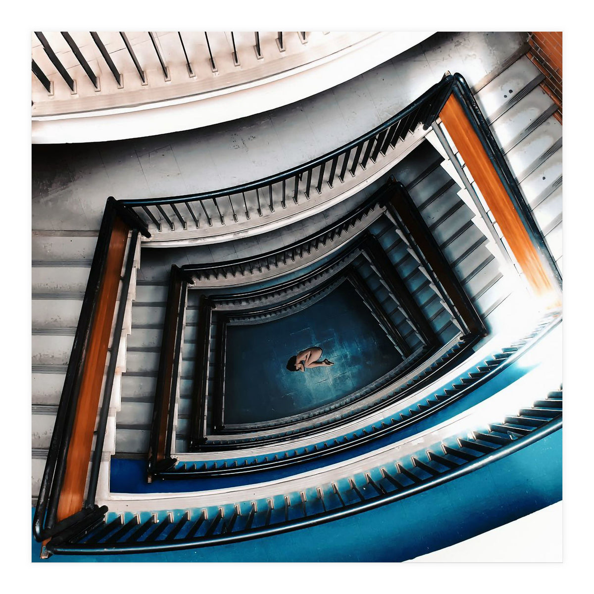 Spiral Staircase 1 (Print Only)