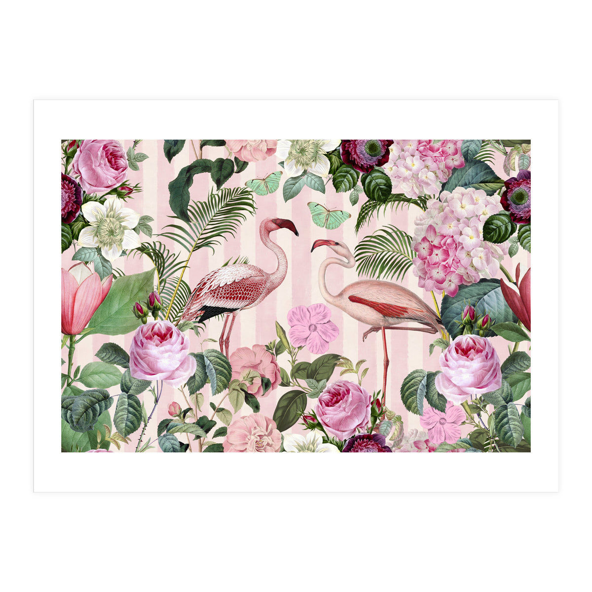 Flamingo Rendevous (Print Only)