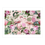 Flamingo Rendevous (Print Only) thumbnail