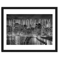 NEW YORK CITY Skyline | Monochrome