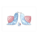 Blue Snail Family (Print Only) thumbnail