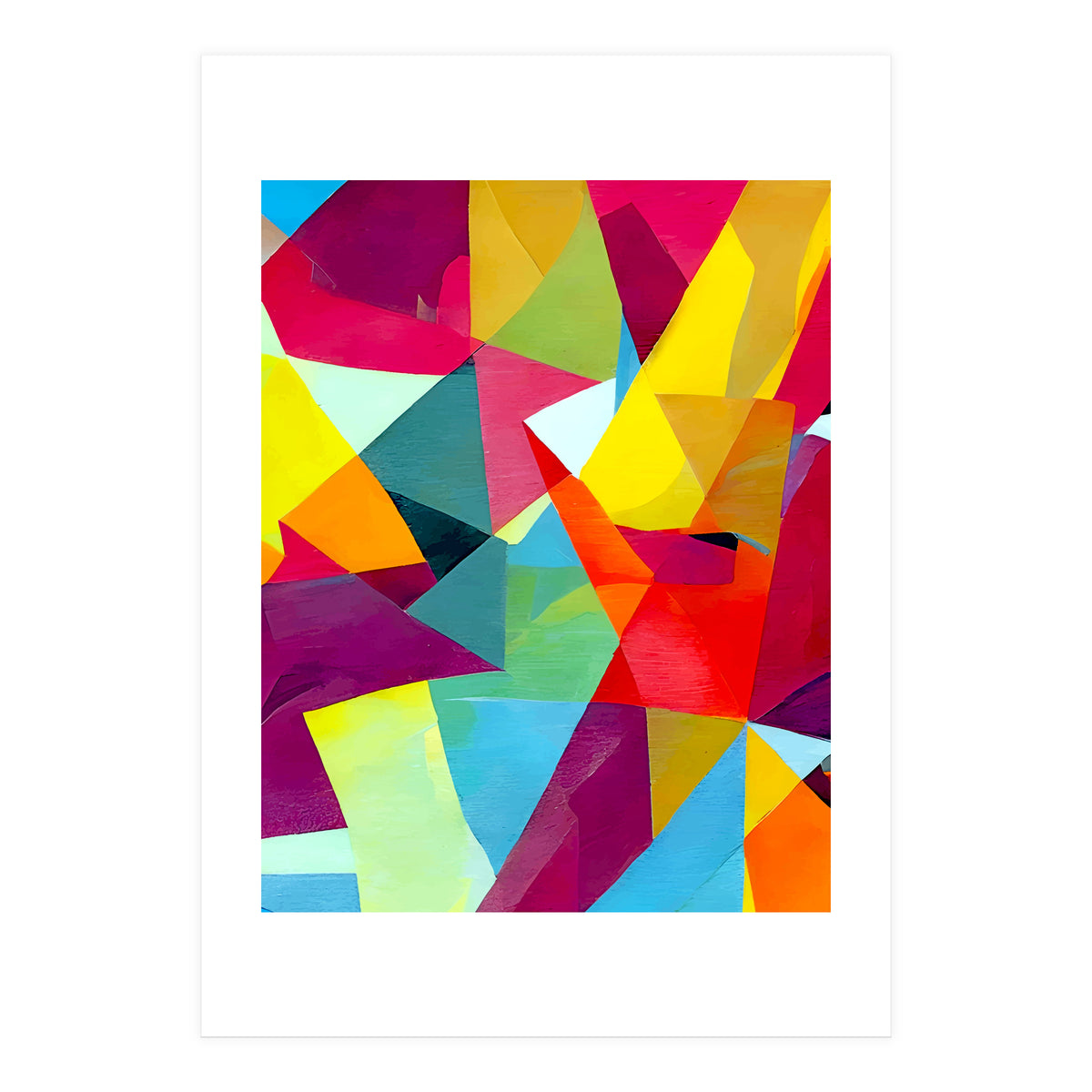 The Abstract Bohemian, Contemporary Geometric Shapes