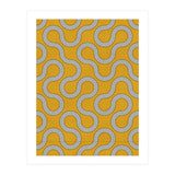 My Favorite Geometric Patterns No.31 - Mustard Yellow (Print Only) thumbnail