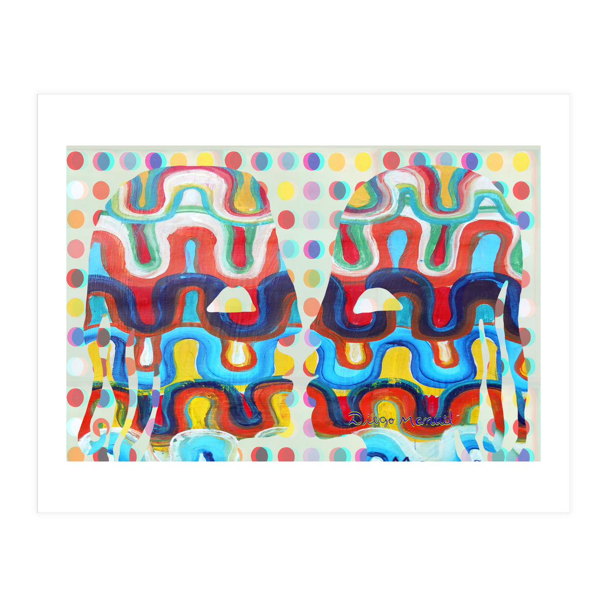 Abstracto Pop Nuevo B7 (Print Only)