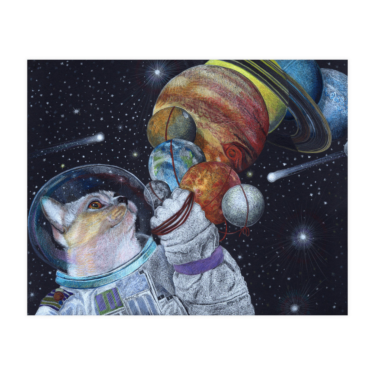 Space Cat (Print Only)