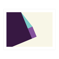 Geometric Shapes No. 42 -  lilac, blue & purple (Print Only)