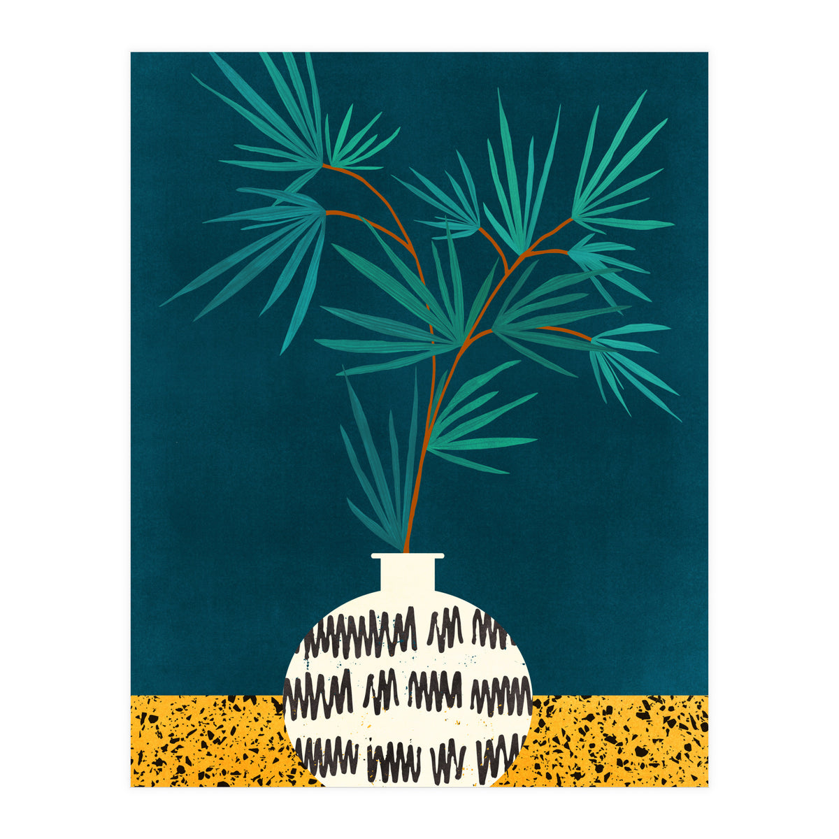Night Palm (Print Only)