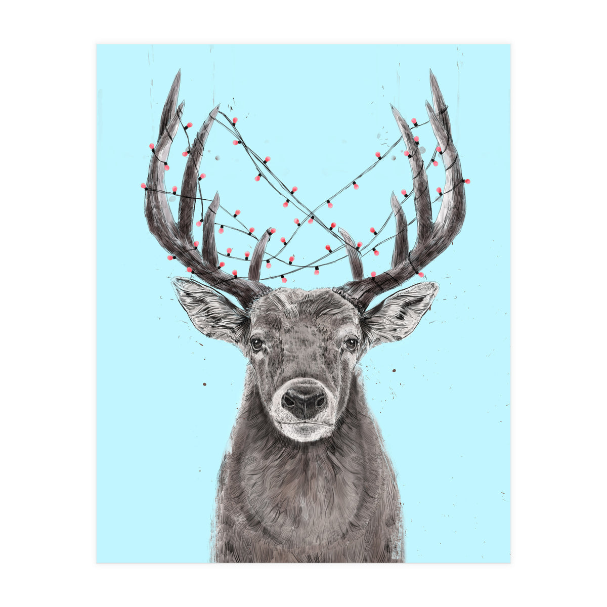 Xmas Deer II (Print Only)