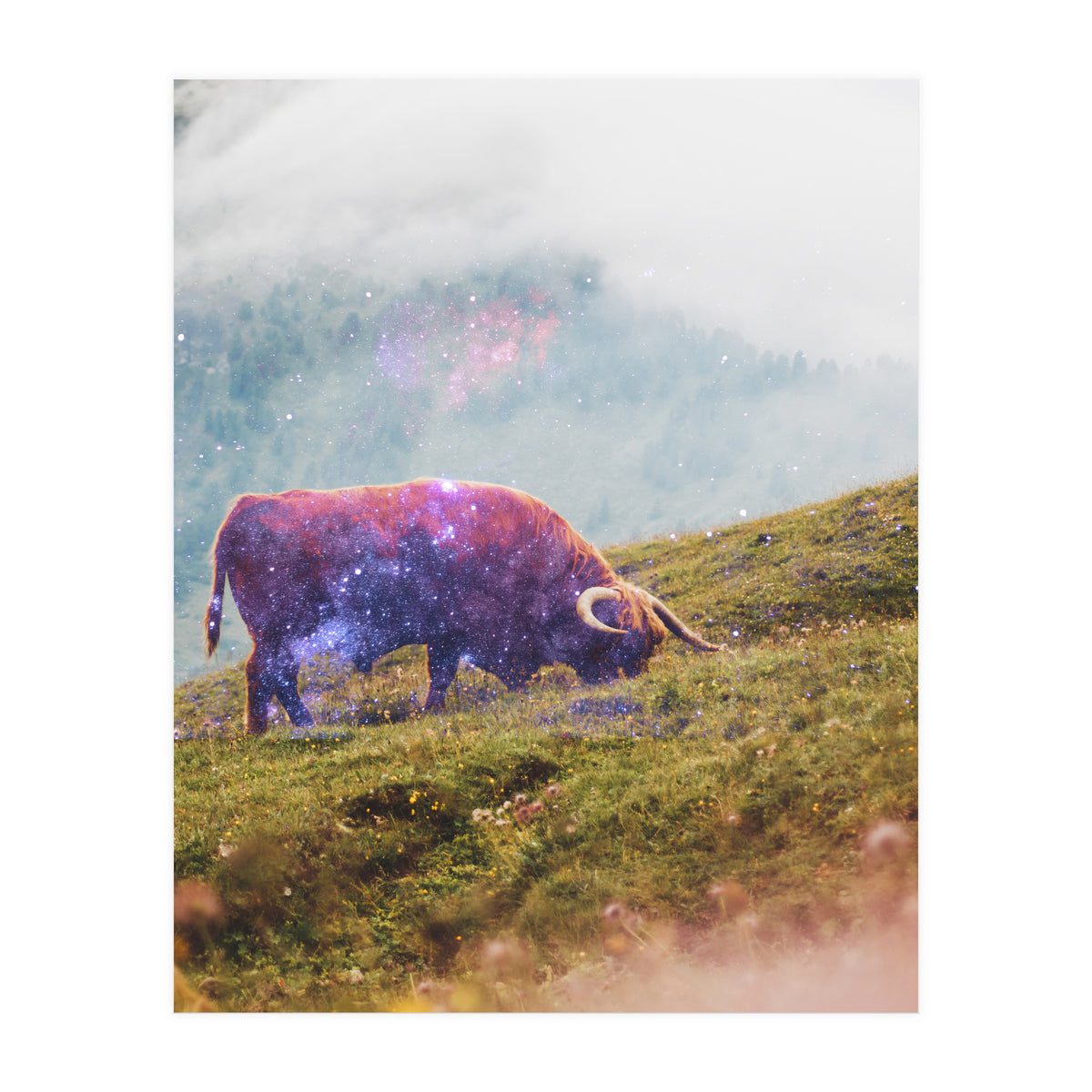 Space Cow Series I (Print Only)