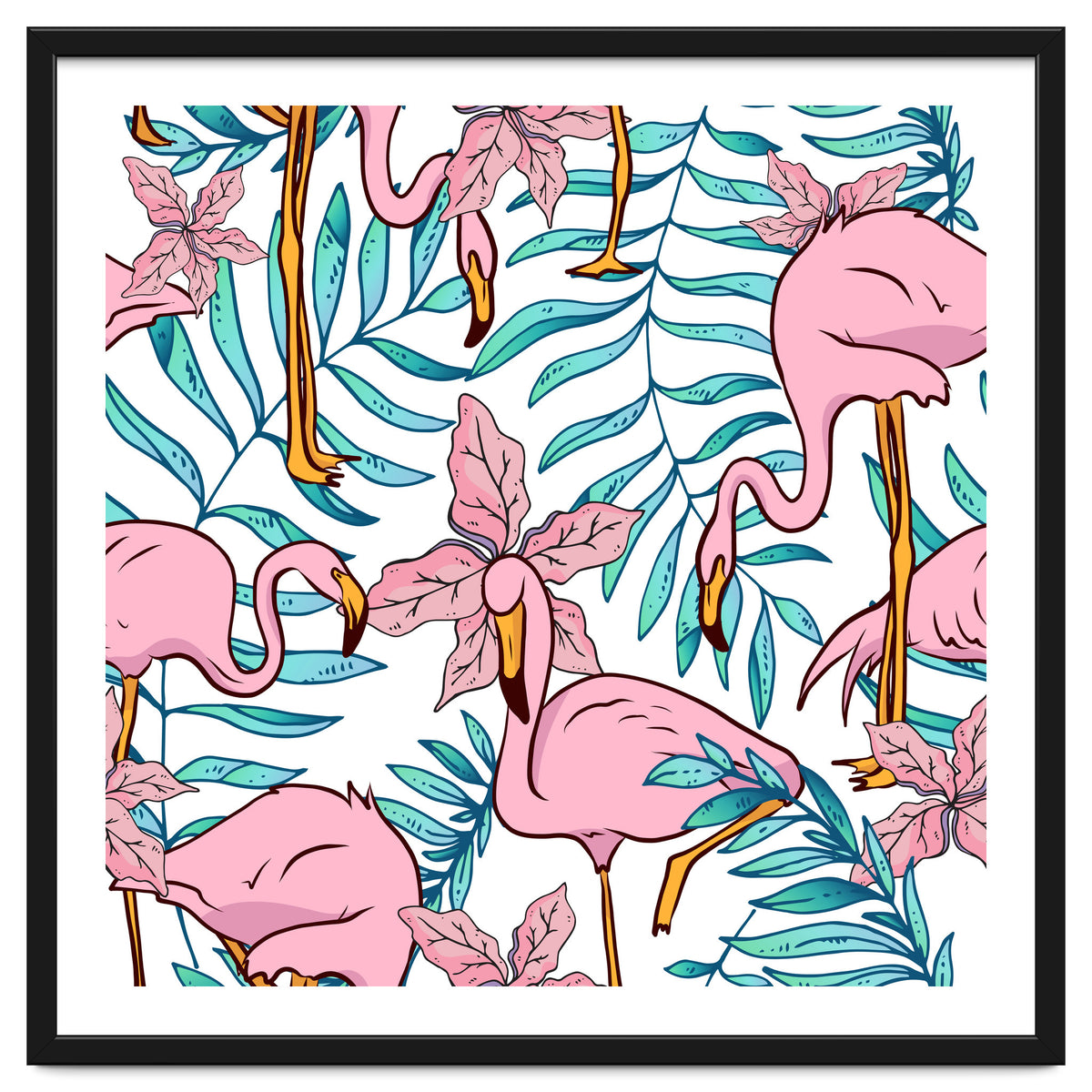 Boho Flamingo