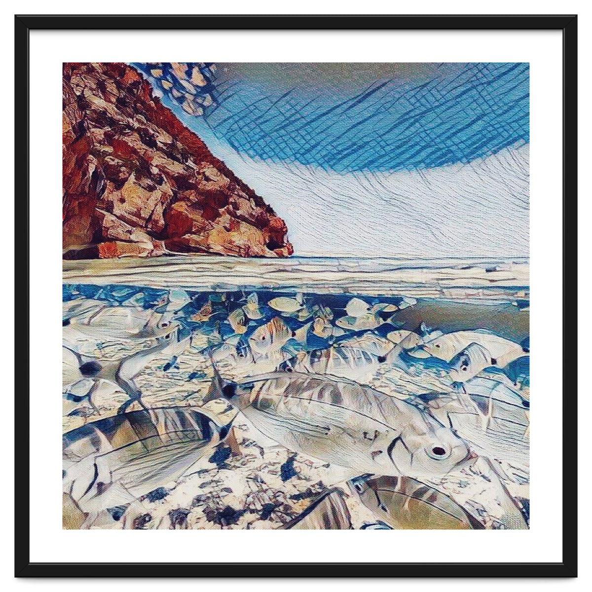 Fishes In Lake Garda