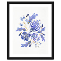 Protea Floral | Blue