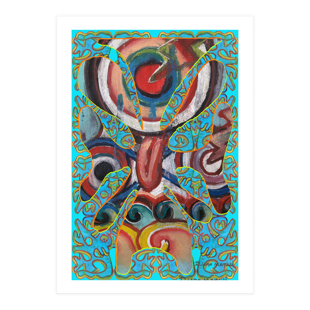 Pop Abstract 2023 Tapiz 24 (Print Only)