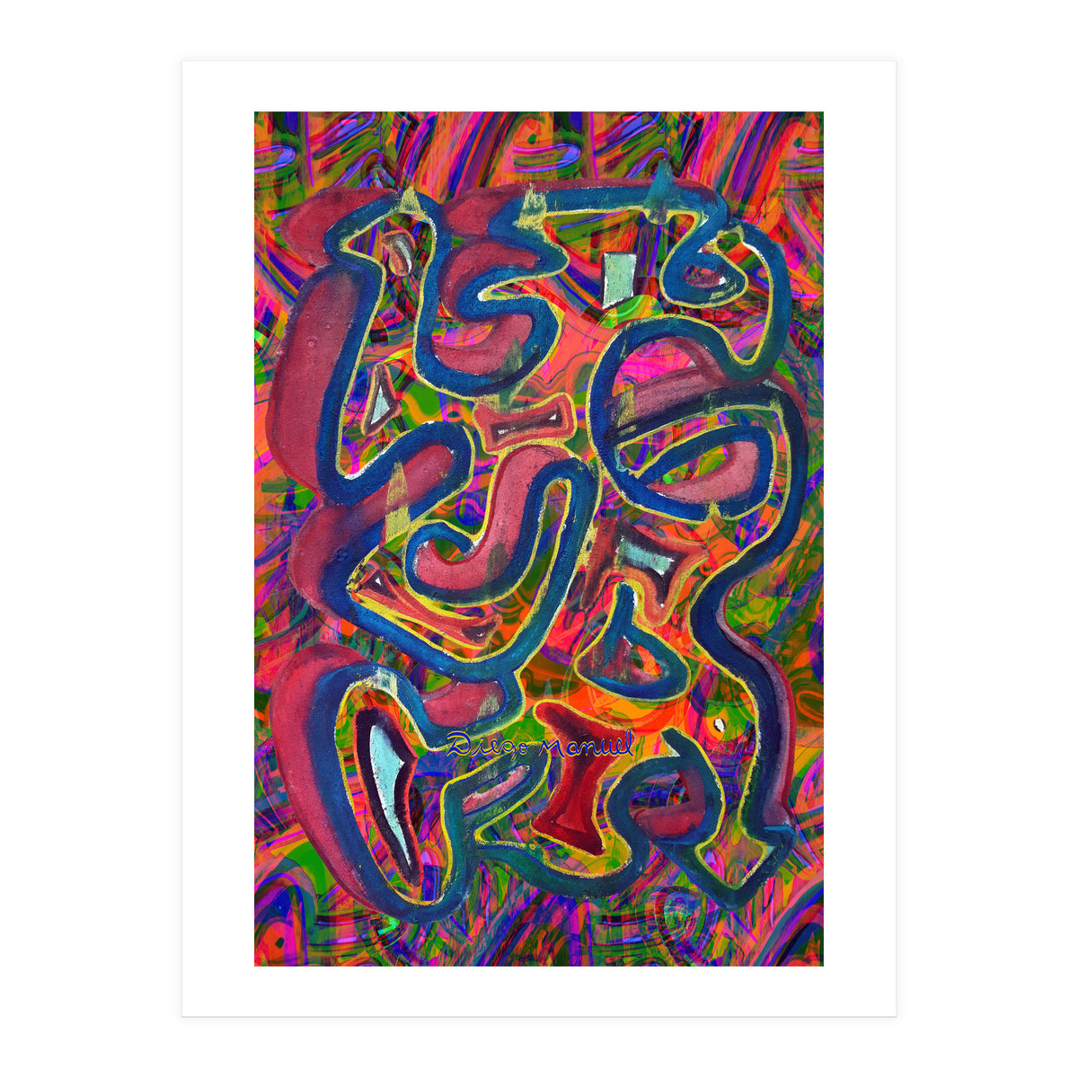 Graffiti Digital 2022 832 (Print Only)