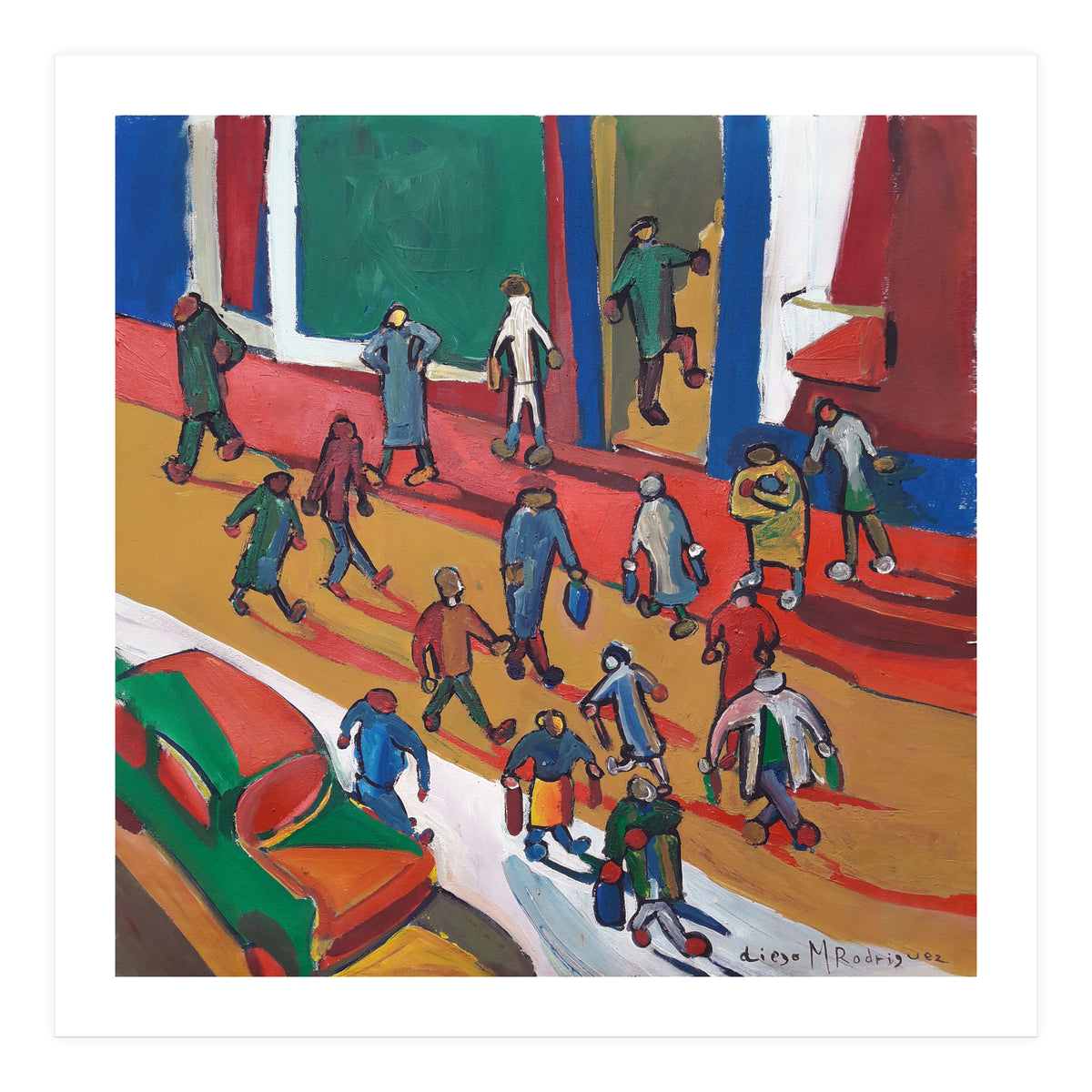 La Calle 2 B (Print Only)