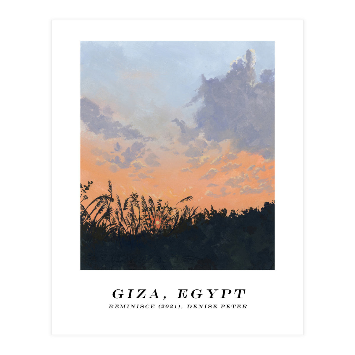Giza, Egypt (Print Only)
