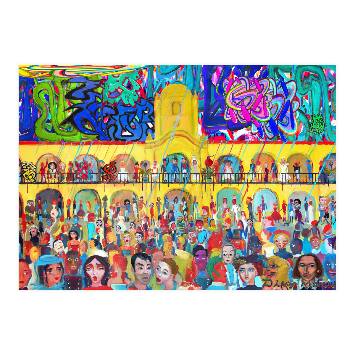 25 De Mayo Pop Digital 27 (Print Only)