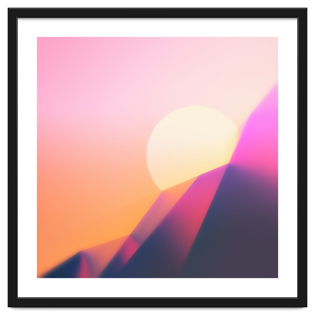 Sun Desert Mountain Sky