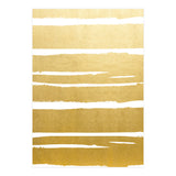 Gold Vibes Only | Luxe Shimmer Metallic Graphic Abstract | Golden Happiness Good Vibes (Print Only) thumbnail