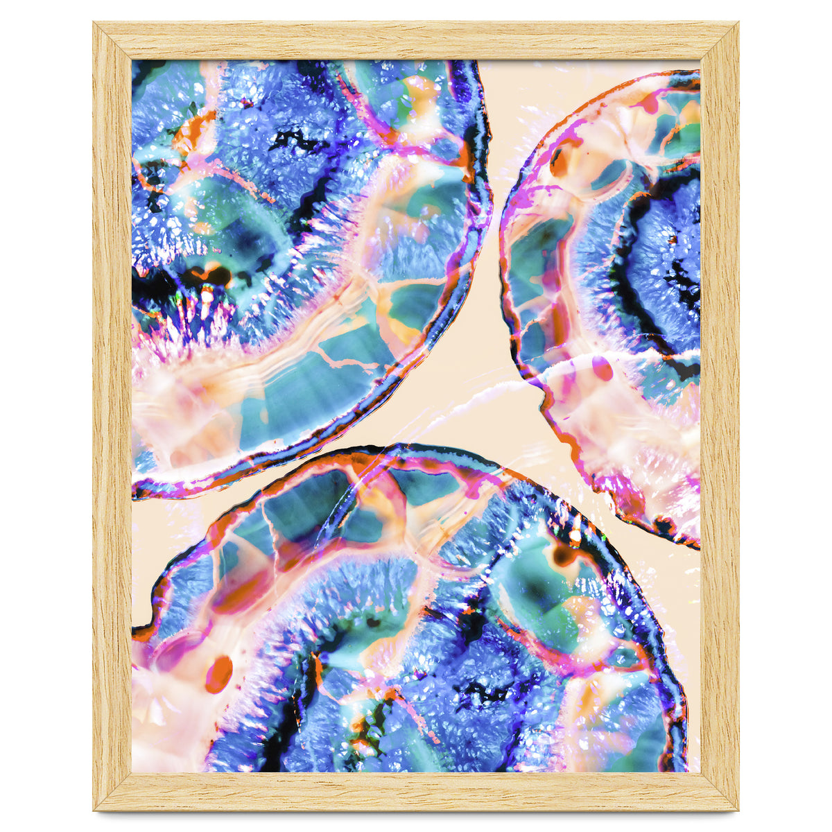 Abstract Agate Painting