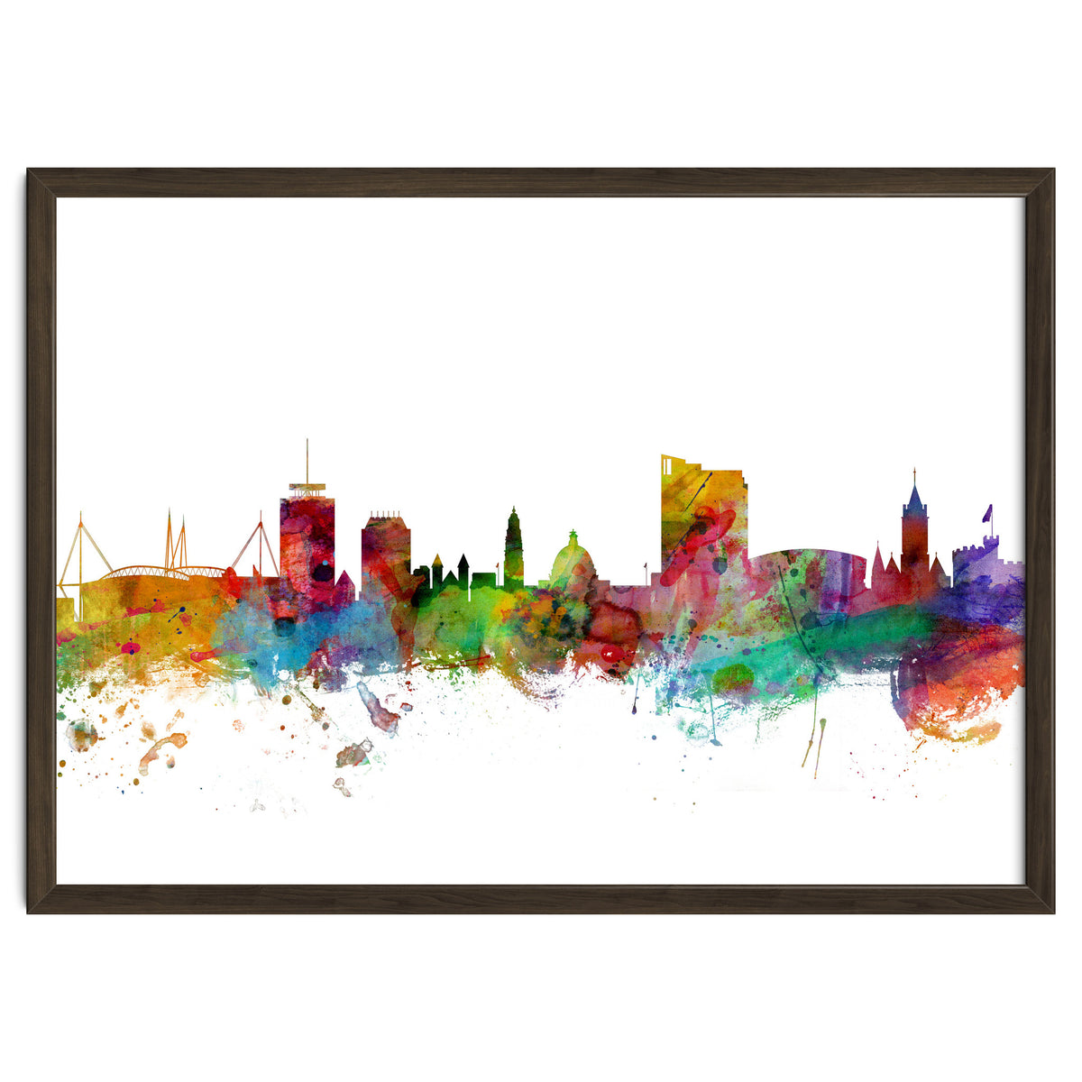 Cardiff Wales Skyline