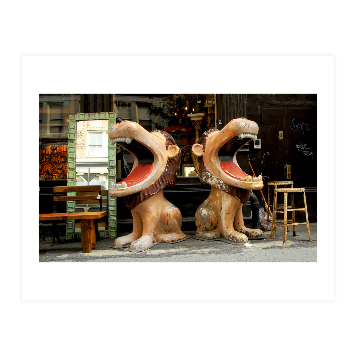 Thrift shop, New York. (Print Only)