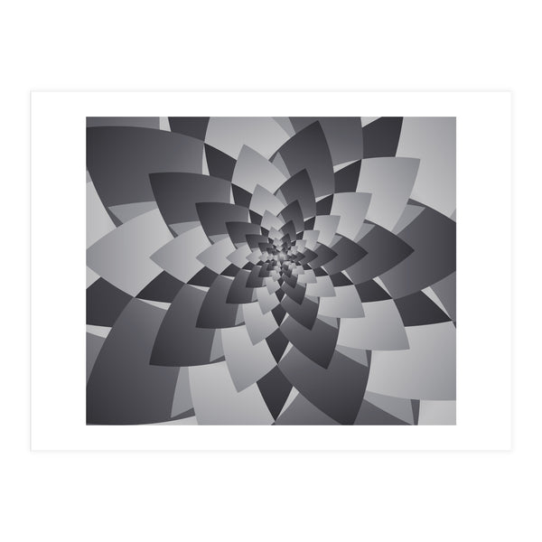 Fractal Black  (Print Only)